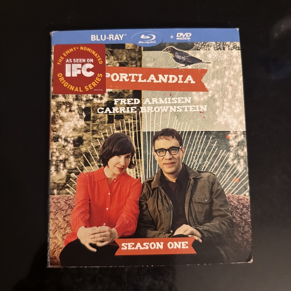 Portlandia: Season One (Blu-ray/DVD, 2011, 2-Disc Set) Fred Armisen New Sealed